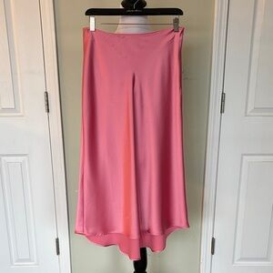 Zara High-Low Pink Skirt